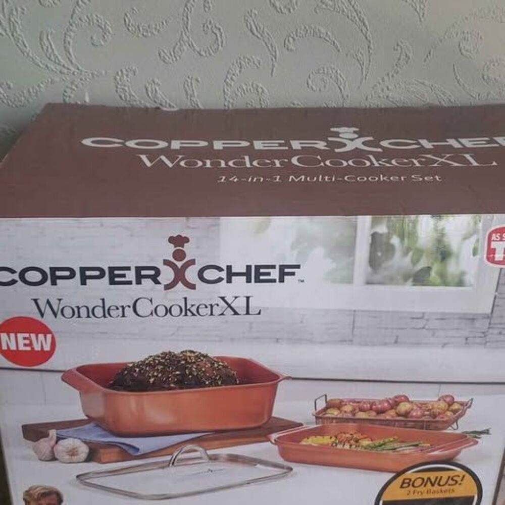 12.5 QT Copper Chef Wonder Cooker XL - Picture 2 of 10